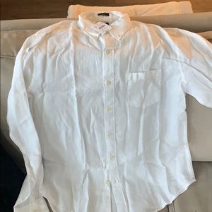 White Button Up Shirt from J. Crew